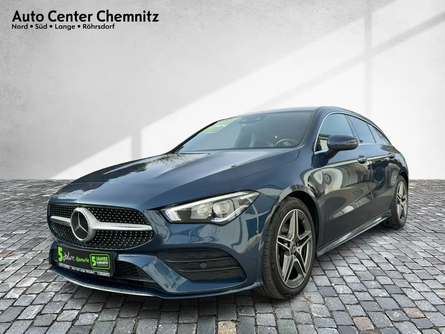 Mercedes-Benz CLA 200 Sooting Brake 4Matic AMG Line LED/PanoSD Blue - 2