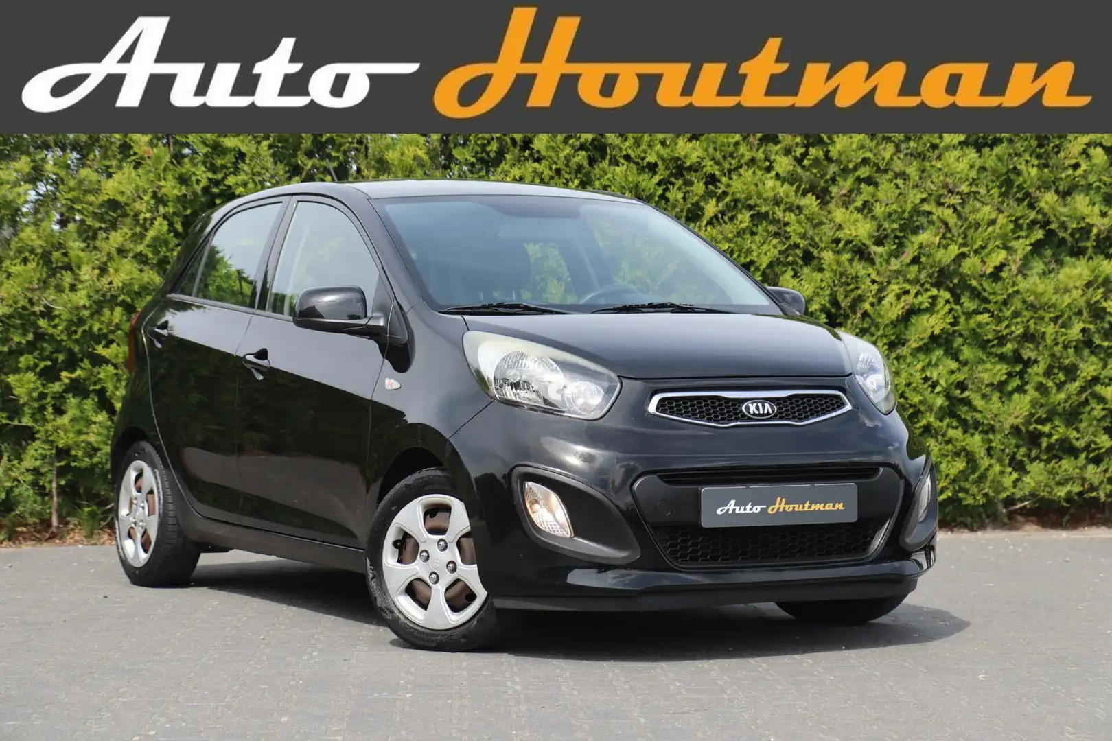Kia Picanto 1.0 CVVT Comfort Pack Airco|Elektr. pakket|1e Eige Noir - 1