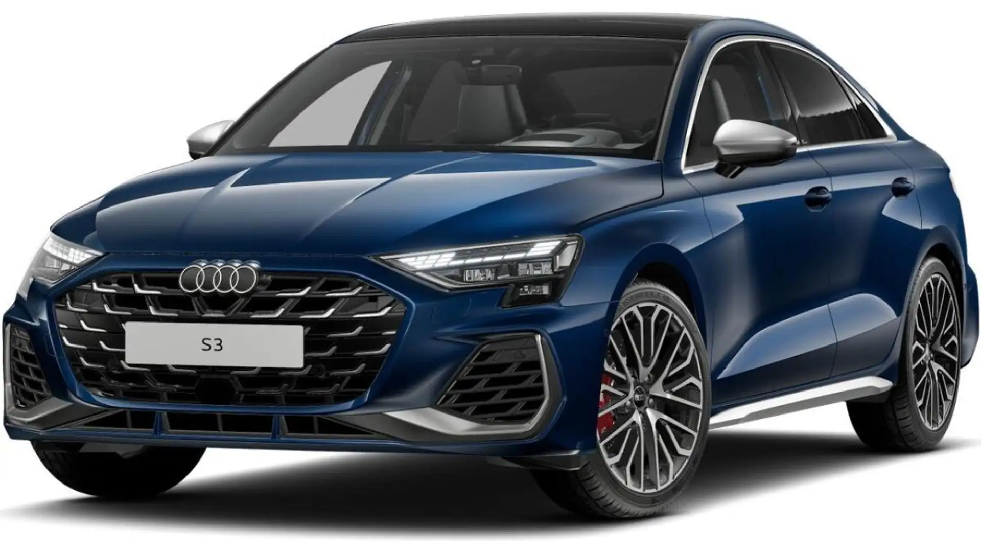Audi S3 Limousine 19"MATRIX AKRAPOVIC S-SITZE PANO HEAD-UP Blau - 1