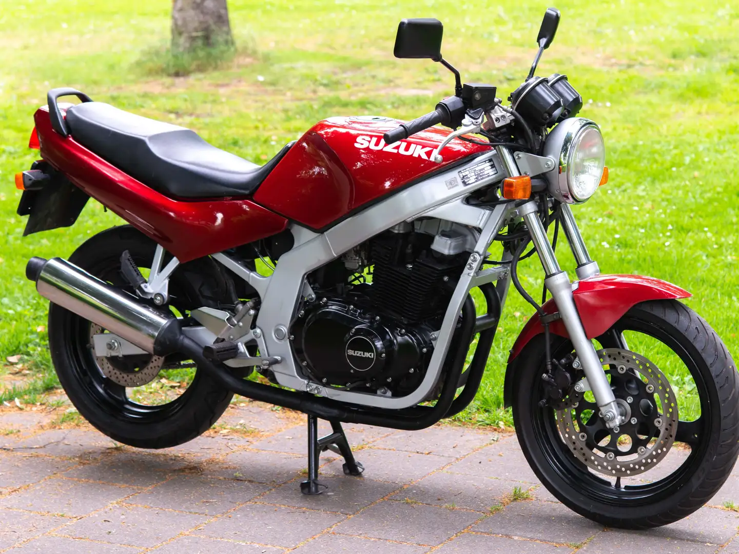 Suzuki GS 500 Rood - 2