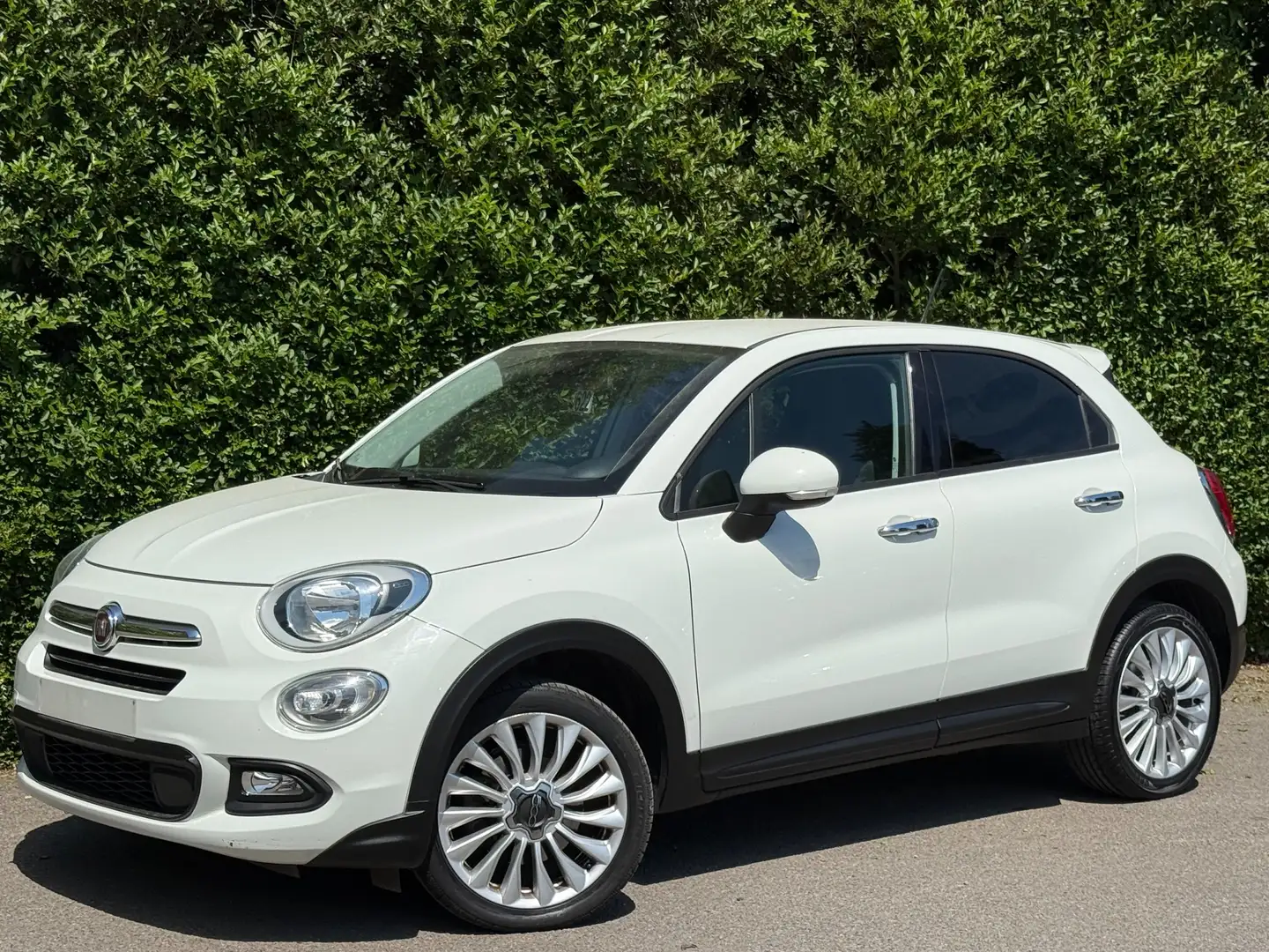 Fiat 500X 1.6i+NAVI+CAMERA+JANTES+EURO 6B Blanc - 1