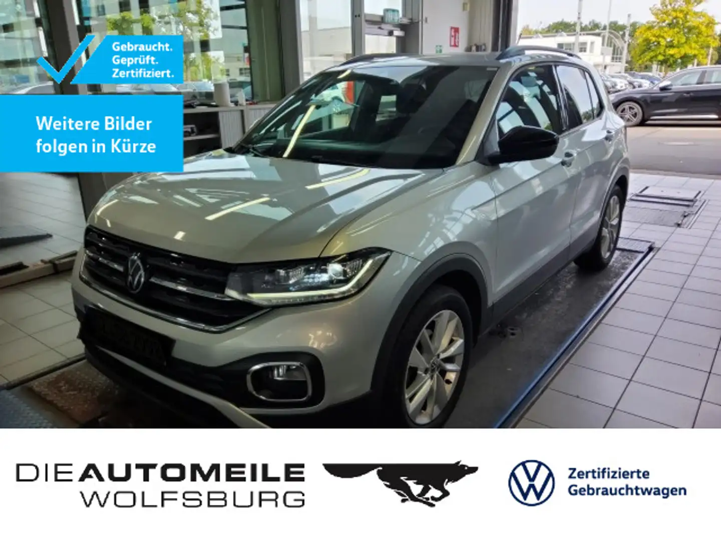 Volkswagen T-Cross 1.0 TSI Move ACC/Einparkhi/Multilenk Silber - 1