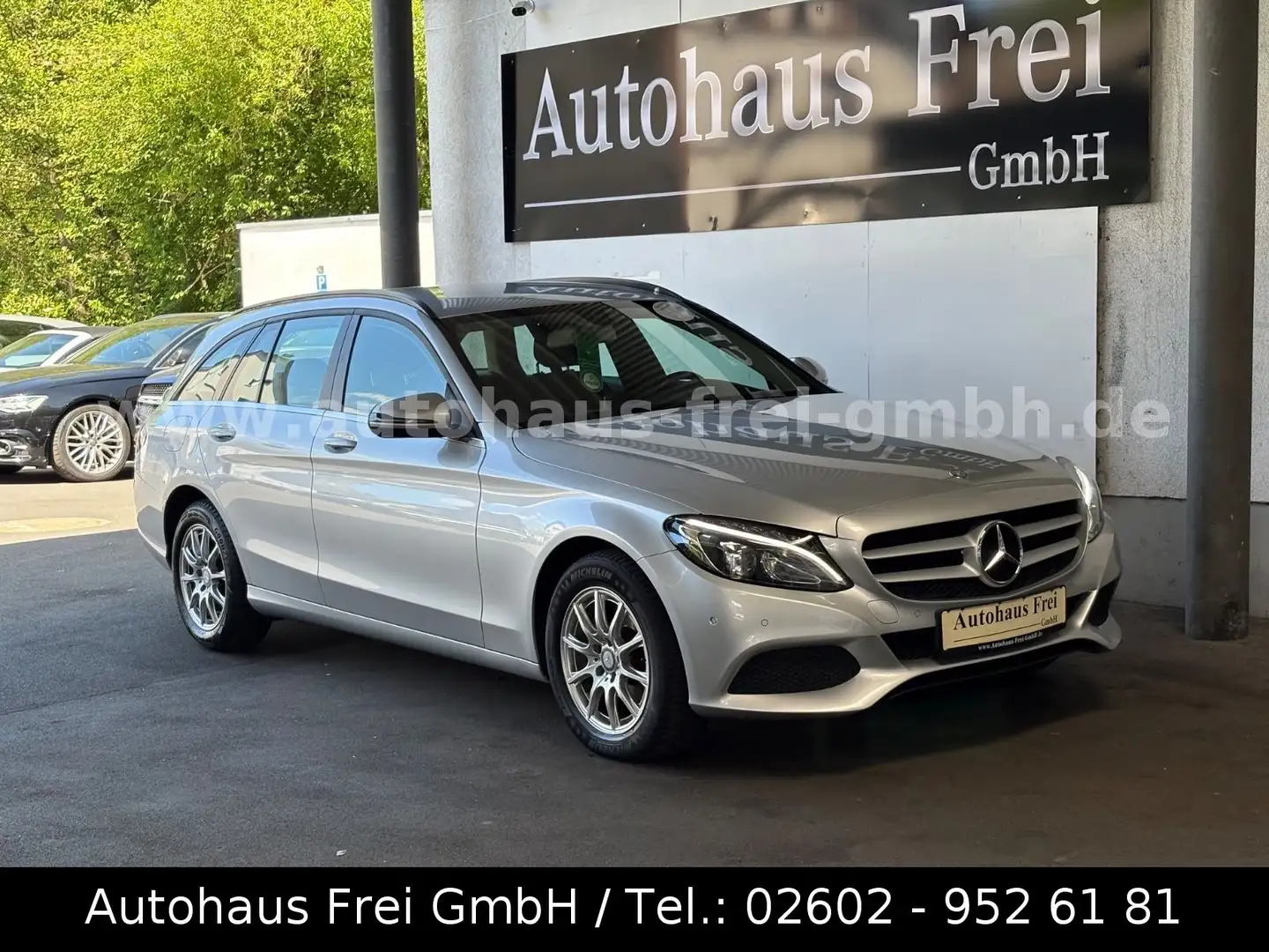 Mercedes-Benz C 200 d T-Modell*LED*NAVI*SITZH*THERMATIC-2Z* Argent - 1
