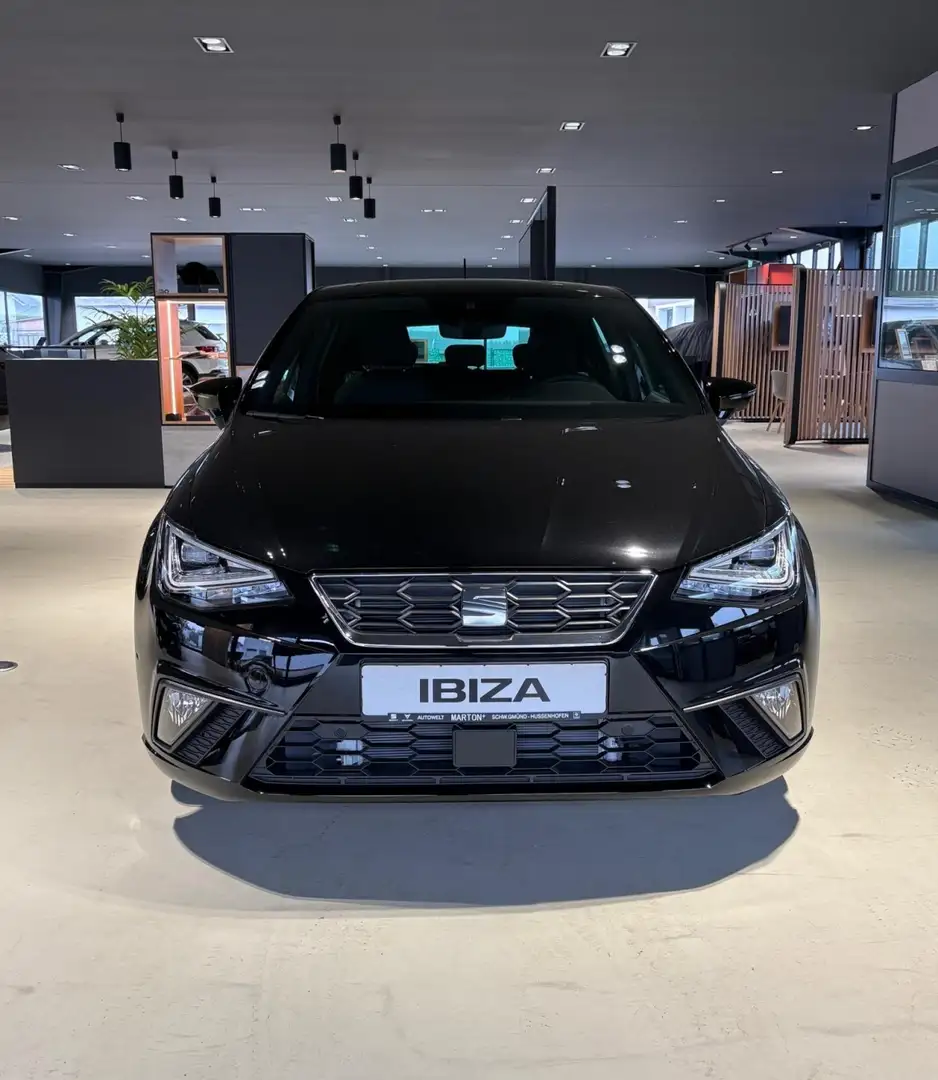 SEAT Ibiza FR 1.0 TSI Klima Navi Rückfahrkamera Sitzheizung Schwarz - 2