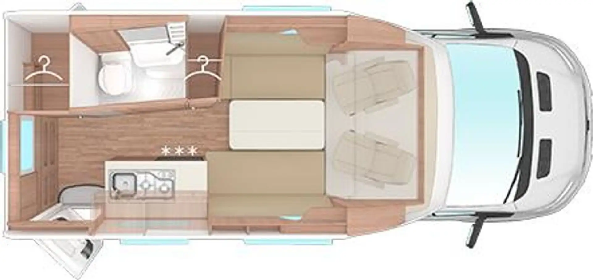 Weinsberg X-Cursion Van EDITION PEPPER 500 LT Automatik Grau - 2
