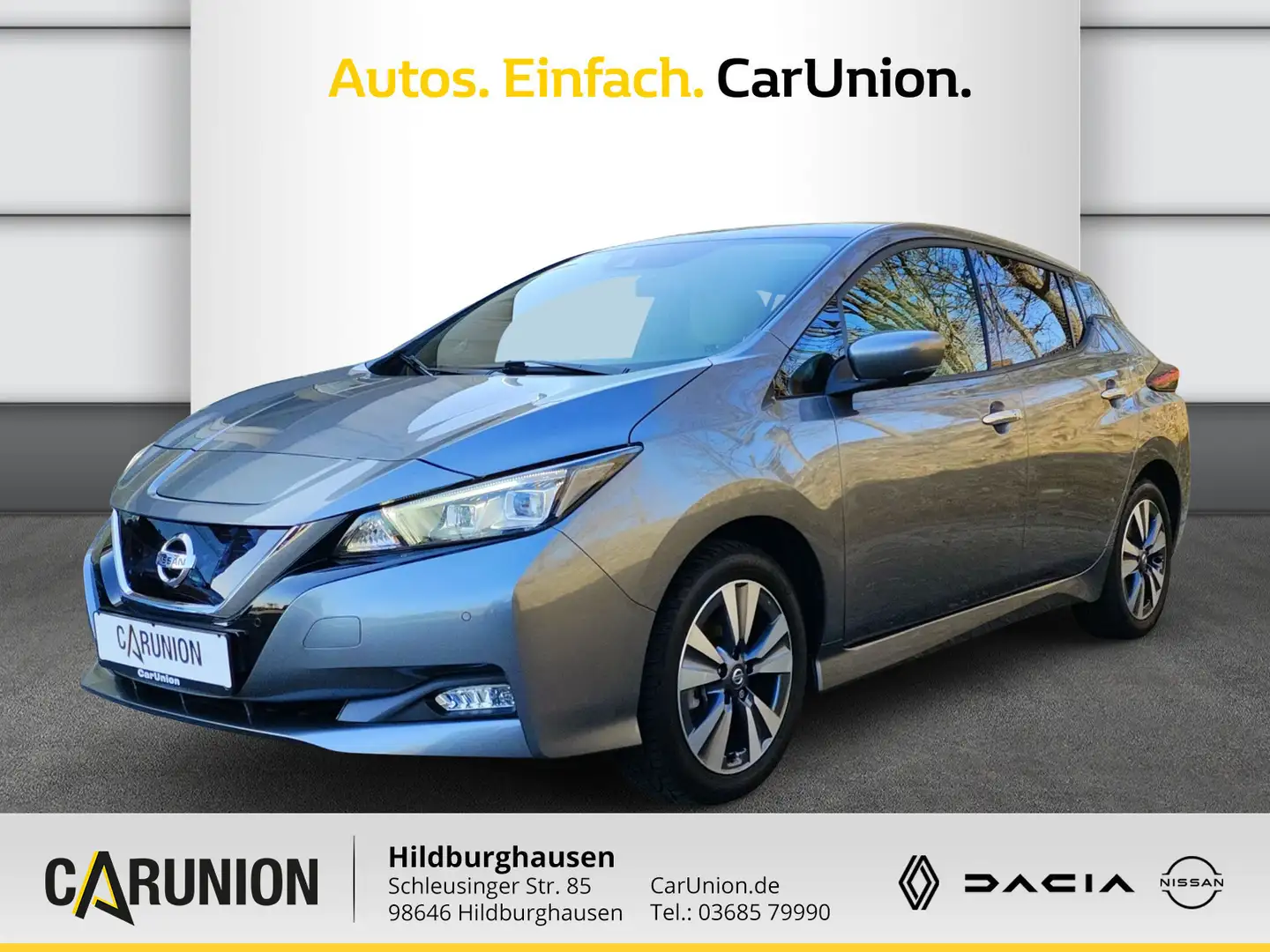 Nissan Leaf 62kWh e+ Tekna Bose Sound 360Grad Kamera Grijs - 1