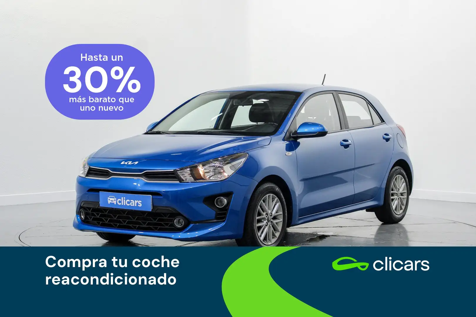 Kia Rio 1.0 T-GDi MHEV iMT Drive 100 Azul - 1