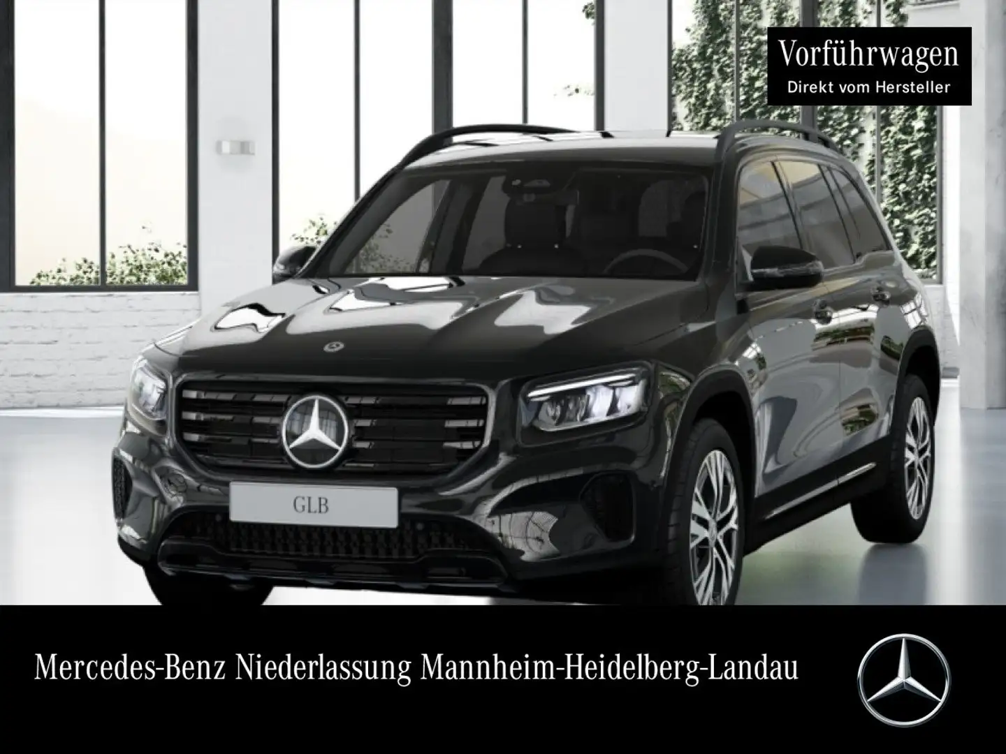 Mercedes-Benz GLB 200 PROGRESSIVE+NIGHT+AHK+LED+KAMERA+TOTW+7G Schwarz - 1