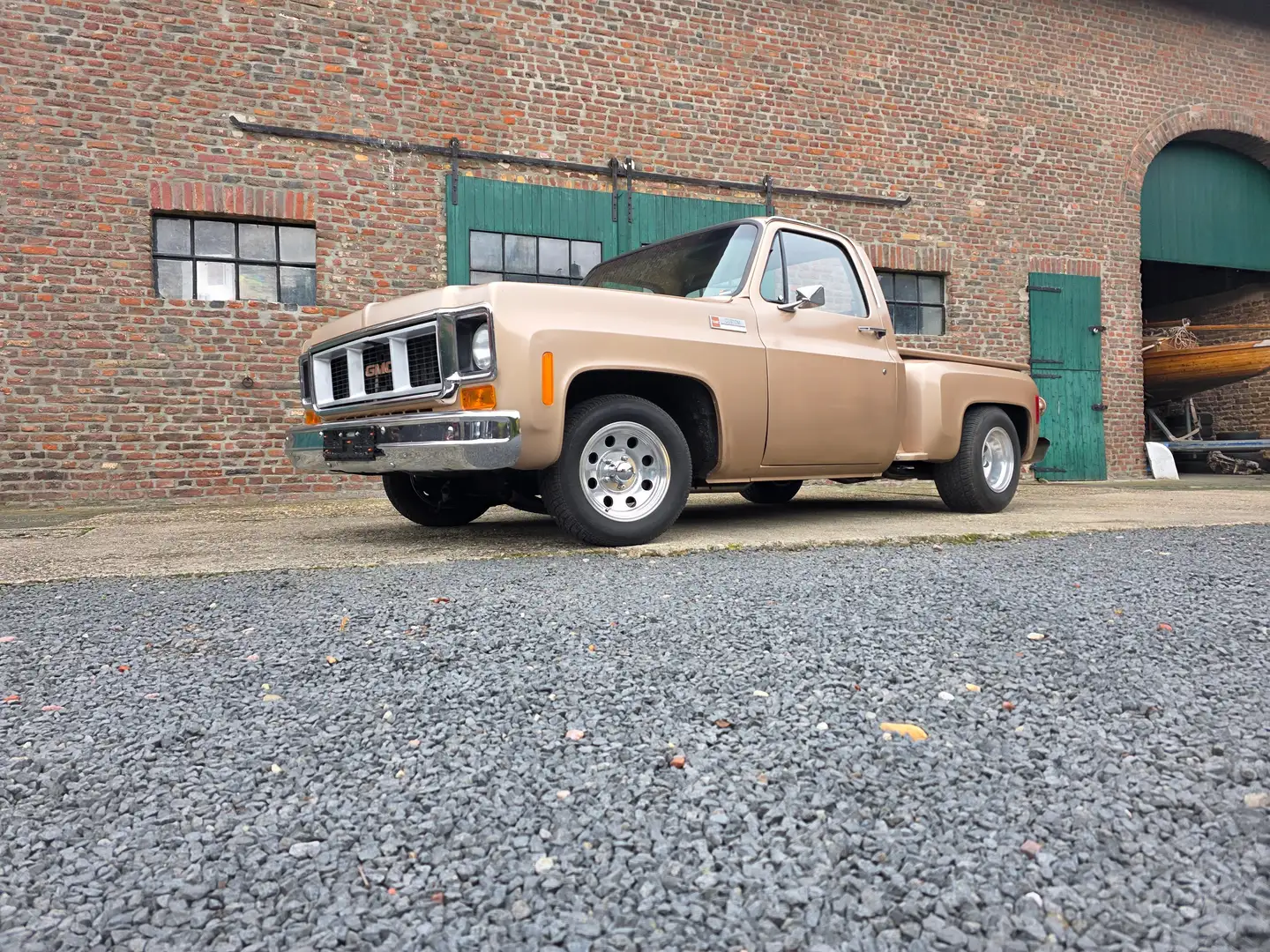 GMC Sonstige C1500 Custom Pick Up 383 V8 Hot Rod Chevy Stepside Bronze - 1