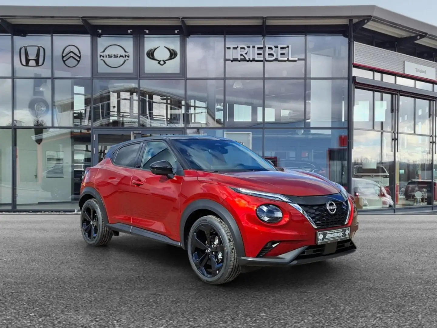 Nissan Juke Tekna 1.6 HYBRID °LED°Navi°RFK°SHZ°BF° Rot - 2