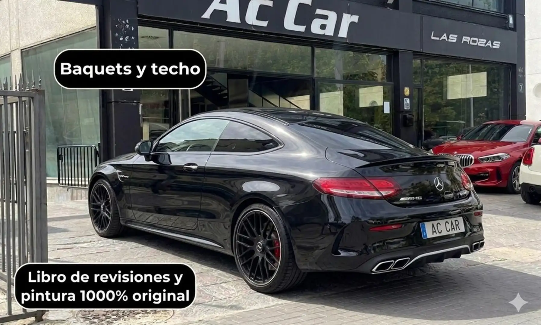 Mercedes-Benz C 63 AMG Coupé Mercedes-AMG S Negro - 2