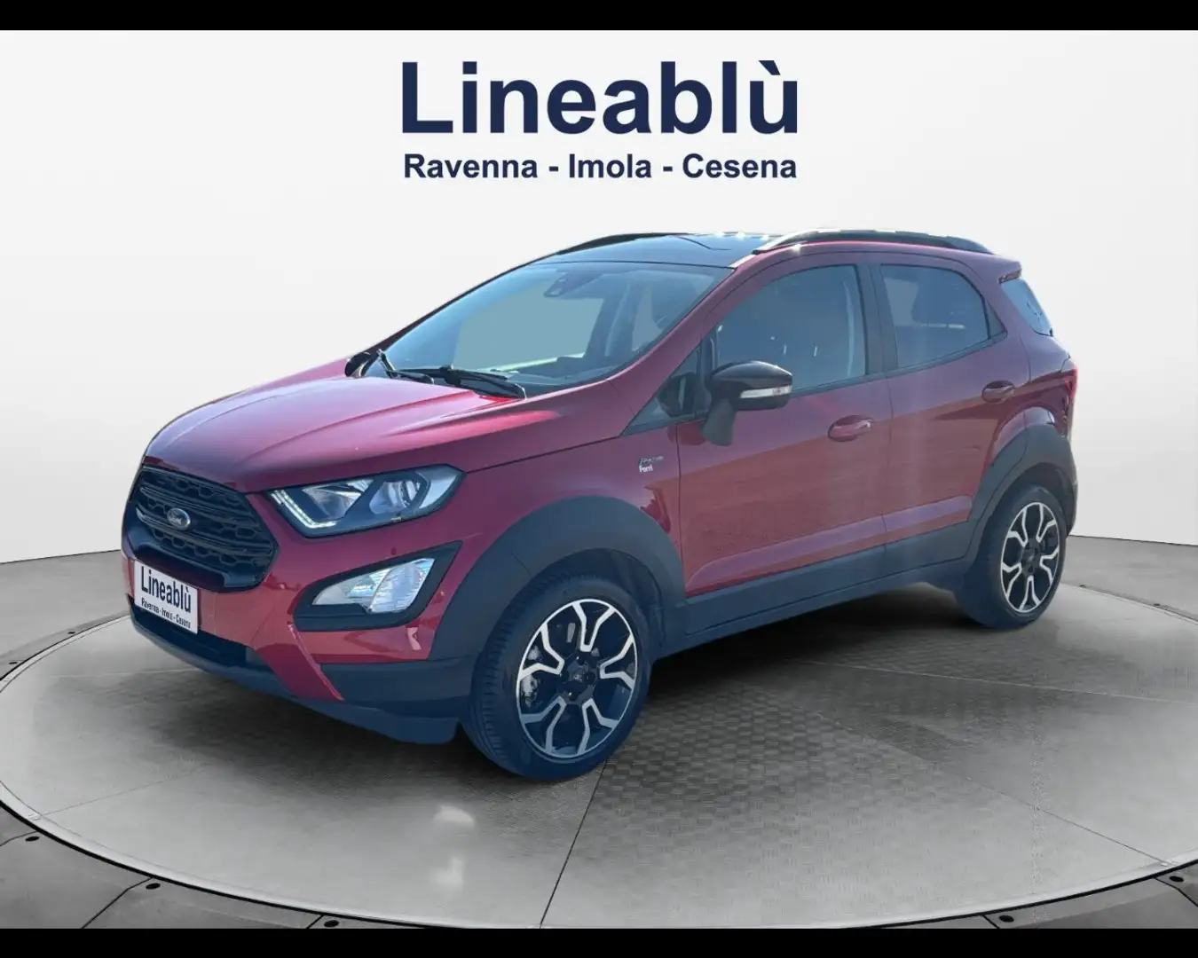 Ford EcoSport 1.0 EcoBoost 125 CV Start&Stop Active Rood - 1