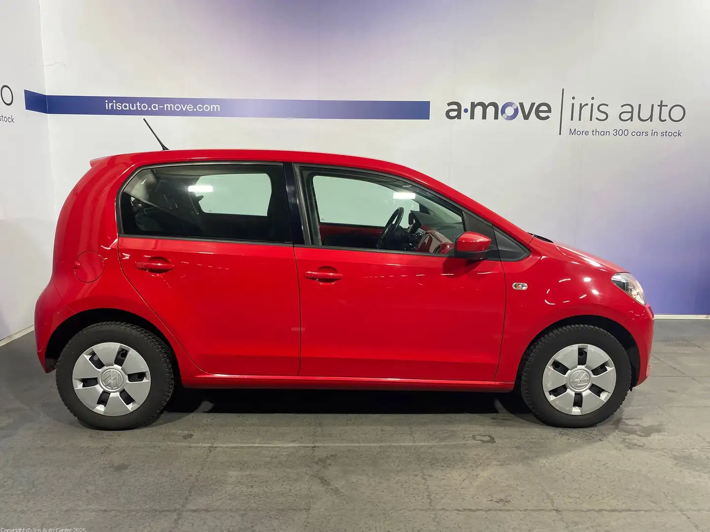 Volkswagen up! 1.0 | GARANTIE 12 MOIS | 5 PORTES| CAPTEUR ARR | Rouge - 2