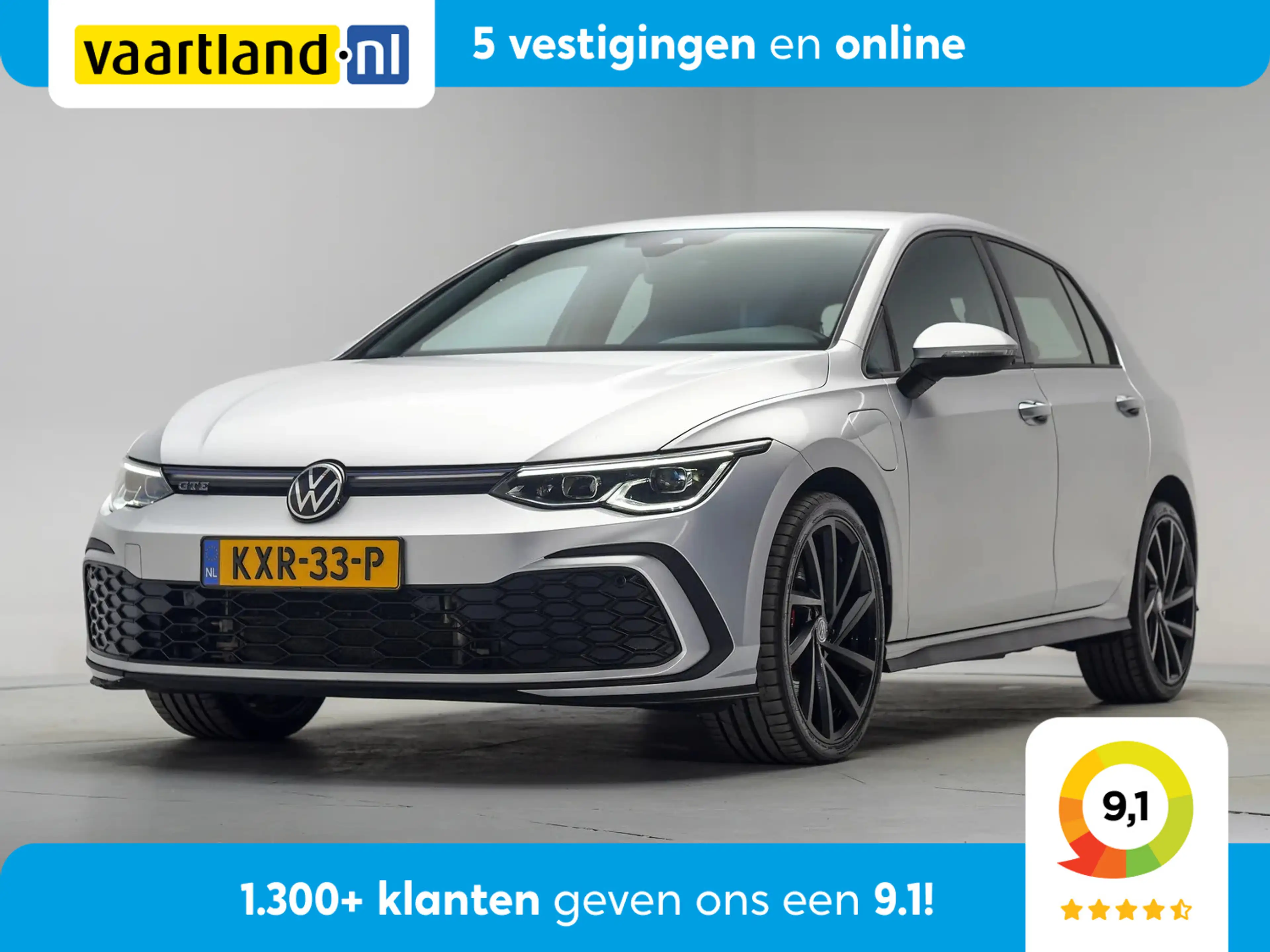 Volkswagen Golf GTE 1.4 TSI [ Virtual Stuur-&stoelverwarming Navi ]
