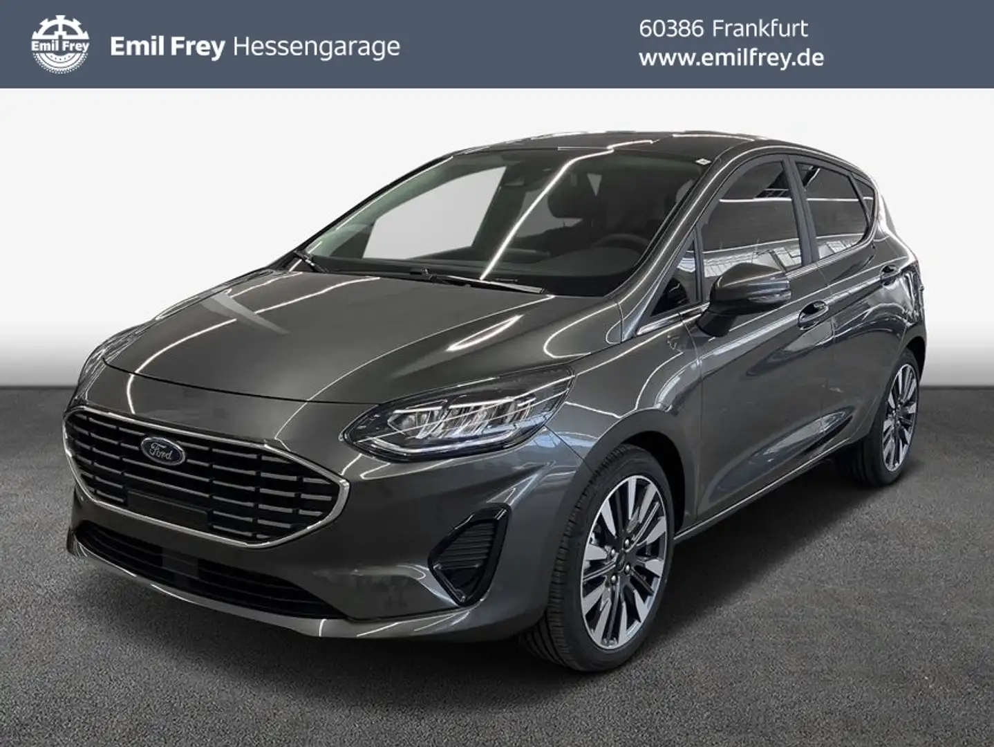 Ford Fiesta 1.0 EcoBoost Hybrid S&S TITANIUM X Grau - 1