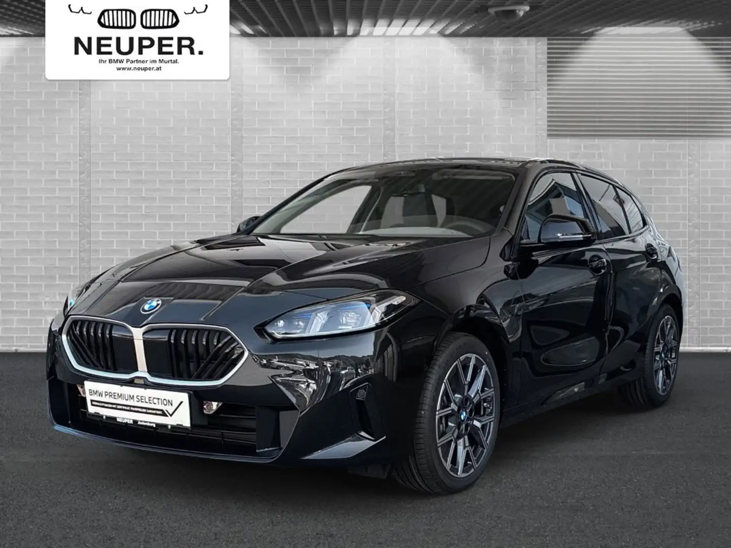 BMW 118 d Schwarz - 1