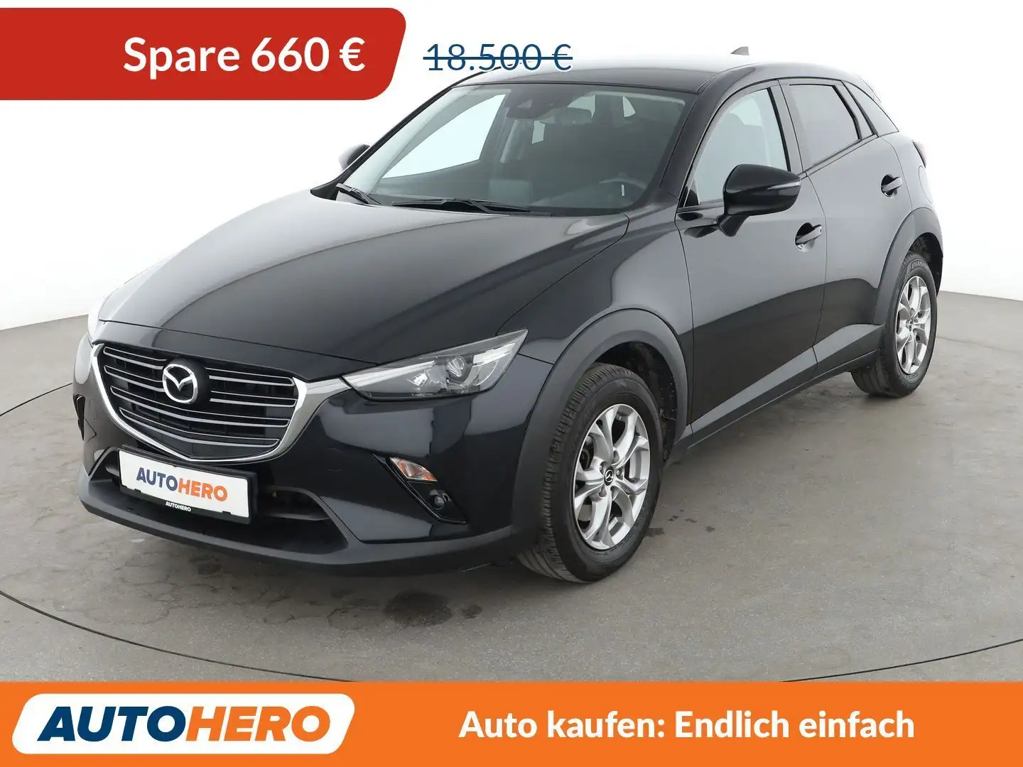 Mazda CX-3 2.0 Skyactiv-G Exclusive-Line *NAVI*LED*PDC*TEMPO* Schwarz - 1
