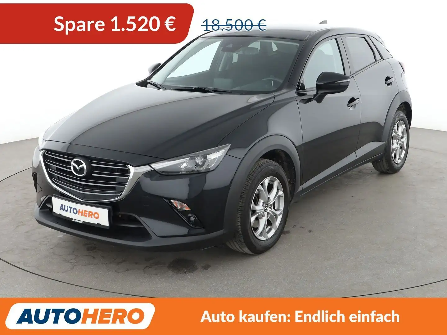 Mazda CX-3 2.0 Skyactiv-G Exclusive-Line *NAVI*LED*PDC*TEMPO* Schwarz - 1