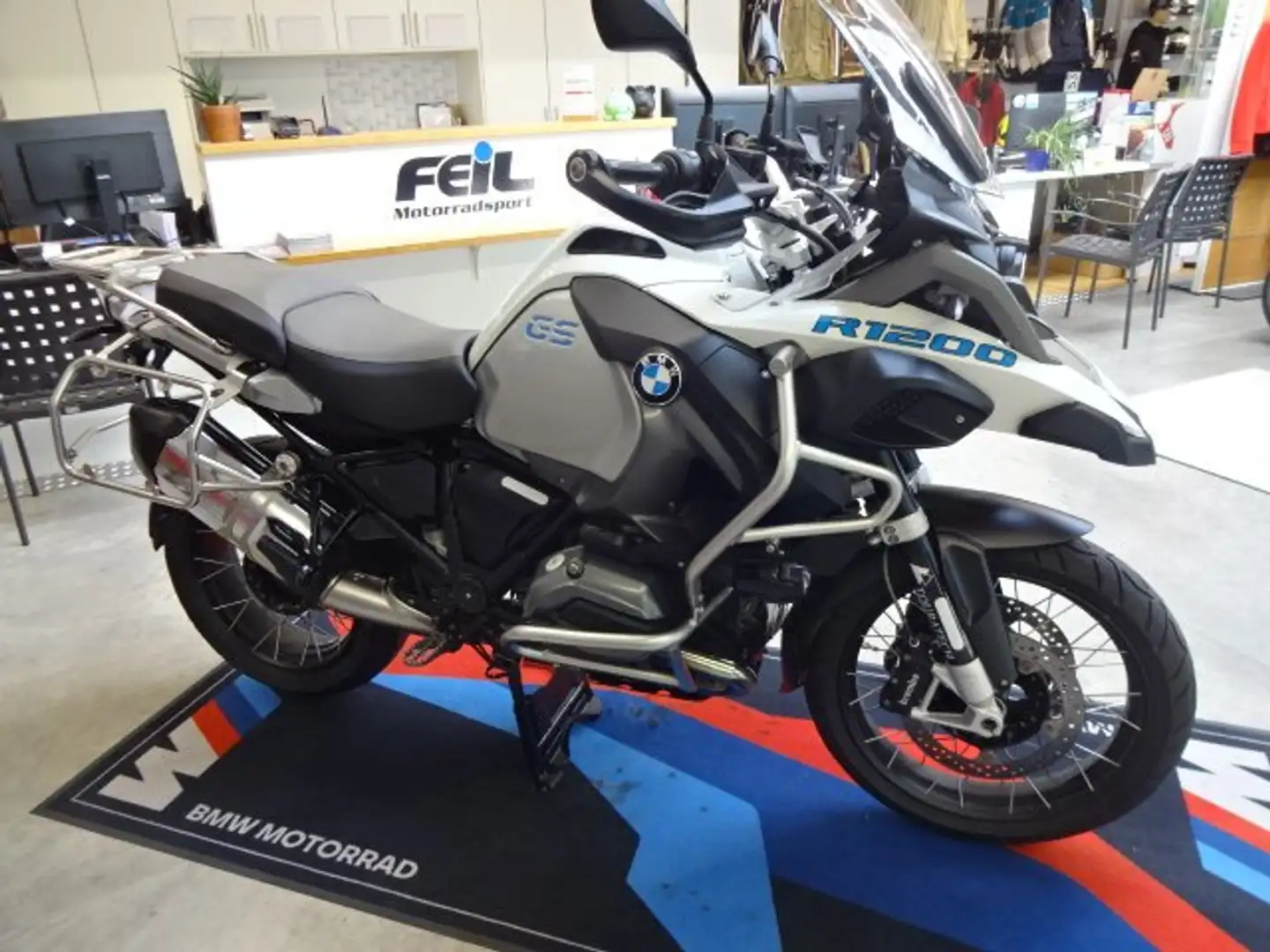 BMW R 1200 GS Adventure TOP Tief Wit - 1