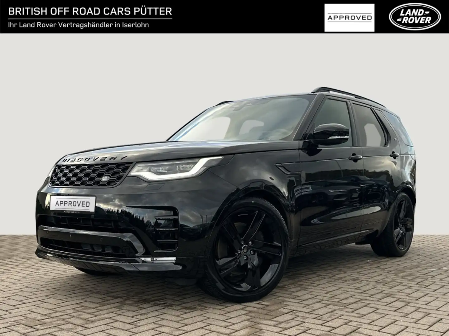 Land Rover Discovery 5 Dynamic HSE D350 VOLL AWD EU6e StandHZG AHK-el. Schwarz - 1