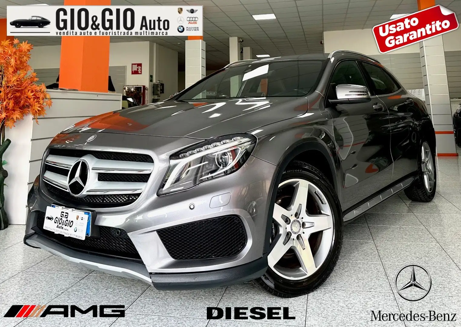 Mercedes-Benz GLA 200 GLA 200 d (cdi) Premium auto Grigio - 1