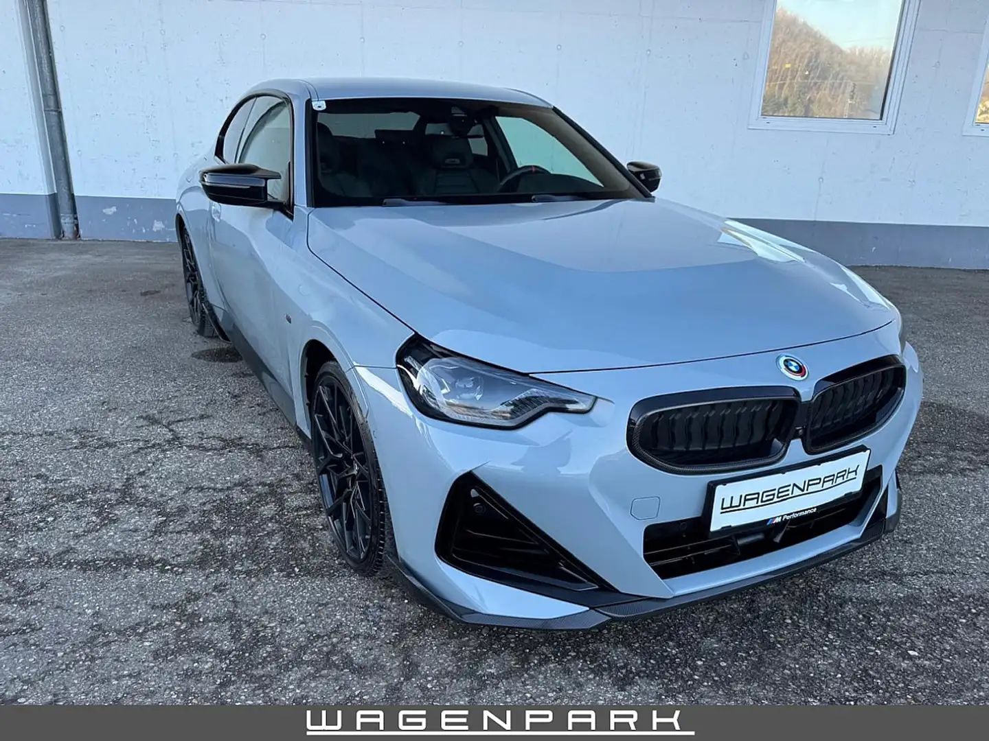 BMW 240 M240i Coupé xDrive Aut.*M Performance Carbonteile* Grau - 1