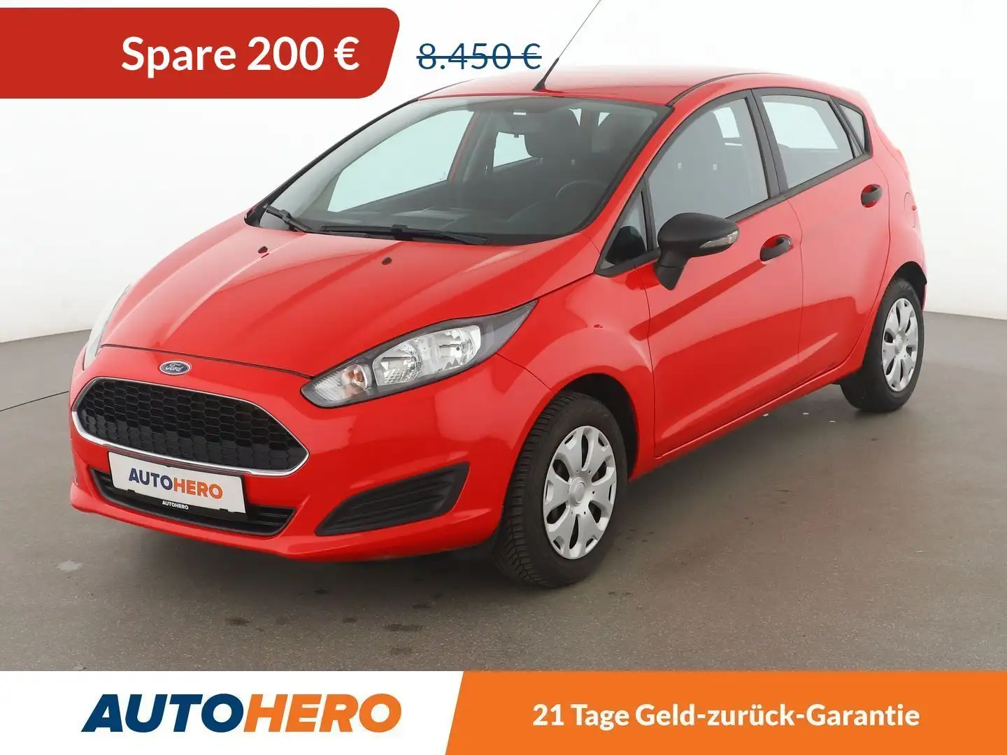 Ford Fiesta 1.25 Ambiente*KLIMA*CD*USB*GARANTIE* Rot - 1