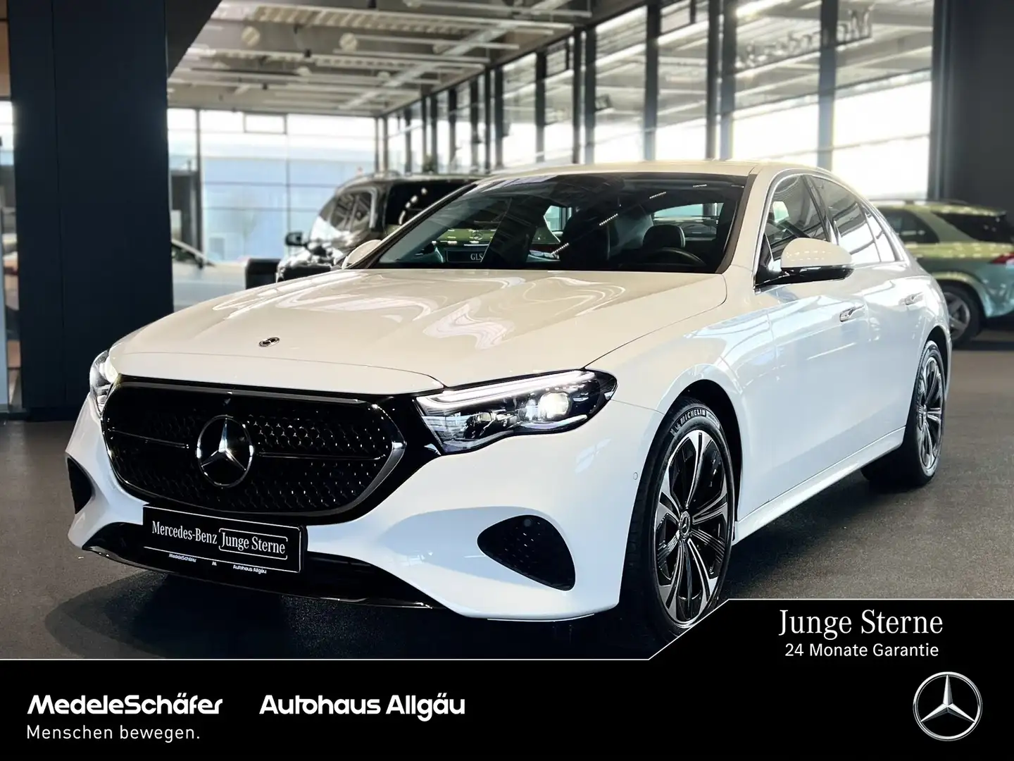 Mercedes-Benz E 300 E 300 de Avantgarde 19° D-Light 360° Distronic Weiß - 1