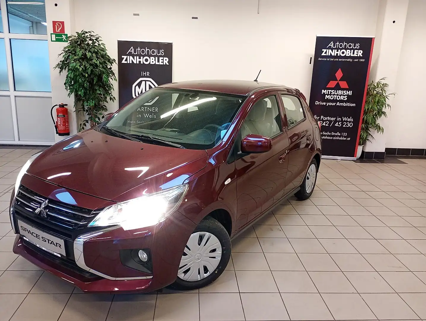 Mitsubishi Space Star 1,2 MIVEC AS&G Inform Winterräder gratis Rot - 1