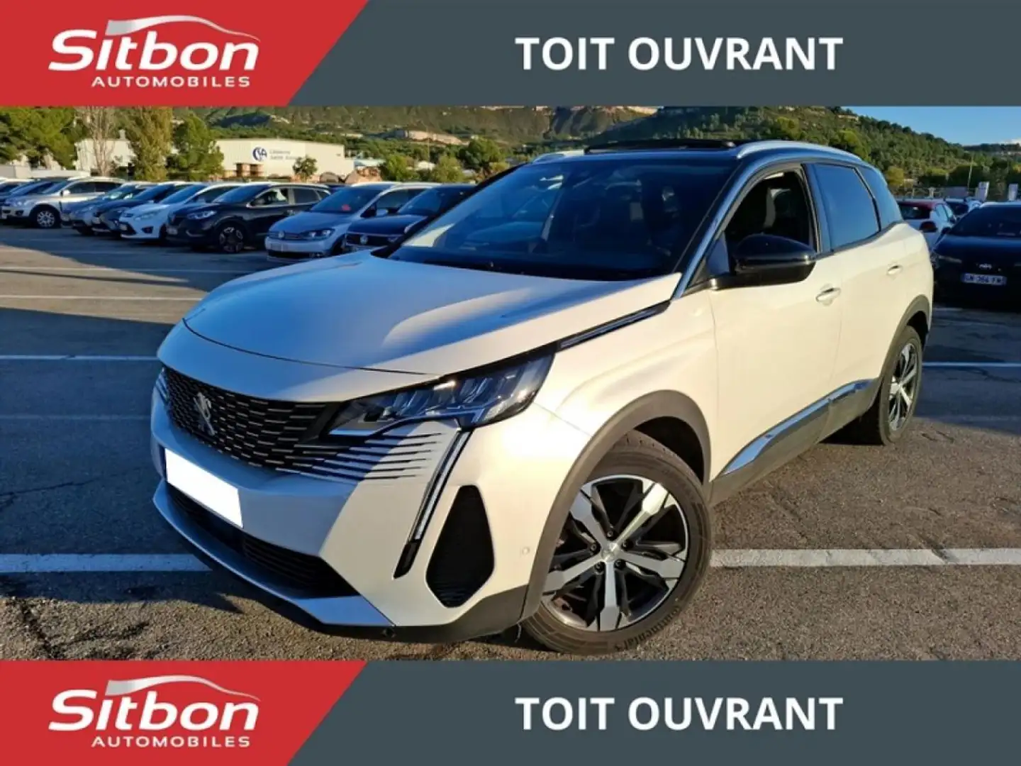 Peugeot 3008 1.5 BlueHDi 130 EAT8 Blanc - 1