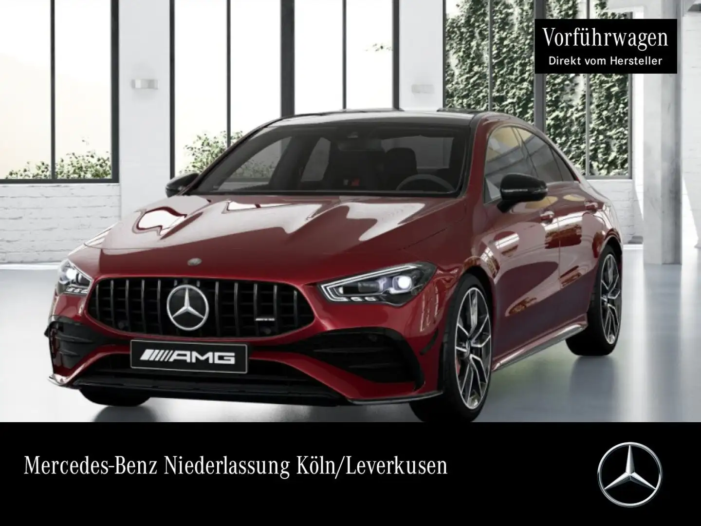 Mercedes-Benz CLA 35 AMG CLA 35 4M AMG+PANO+360°+MULTIBEAM+BURMESTER+19" Rouge - 1
