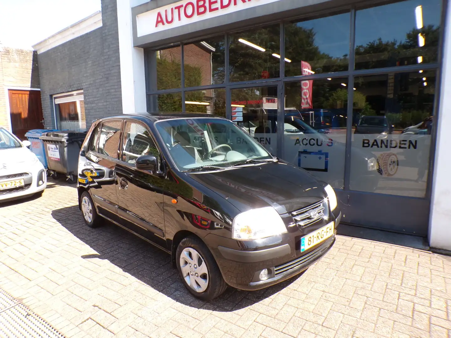 Hyundai Atos 1.1i Dynamic Cool AUTOMAAT,AIRCO,APK !!! Zwart - 2