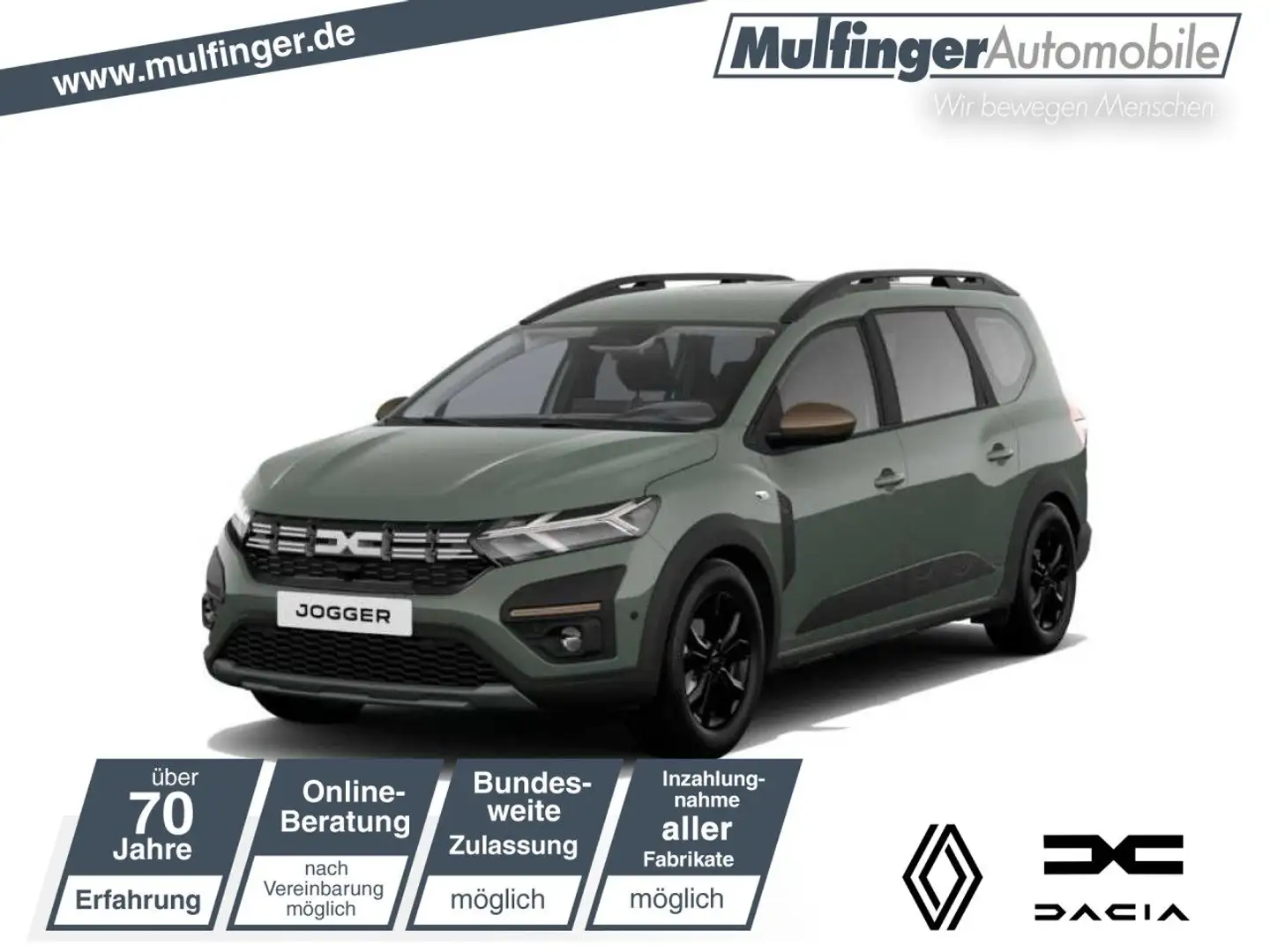 Dacia Jogger Extreme+ ECO-G 100 LED EPH SHZ Kamera Bluetooth Gris - 1