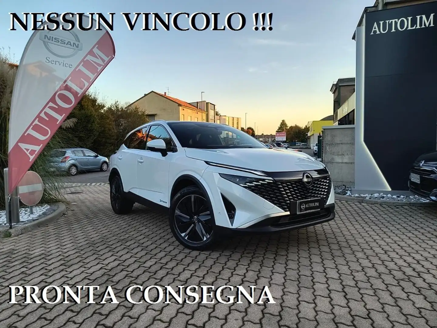 Nissan Qashqai 1.5 e-power Tekna 190cv Full Hybrid Tetto Pano Bianco - 1