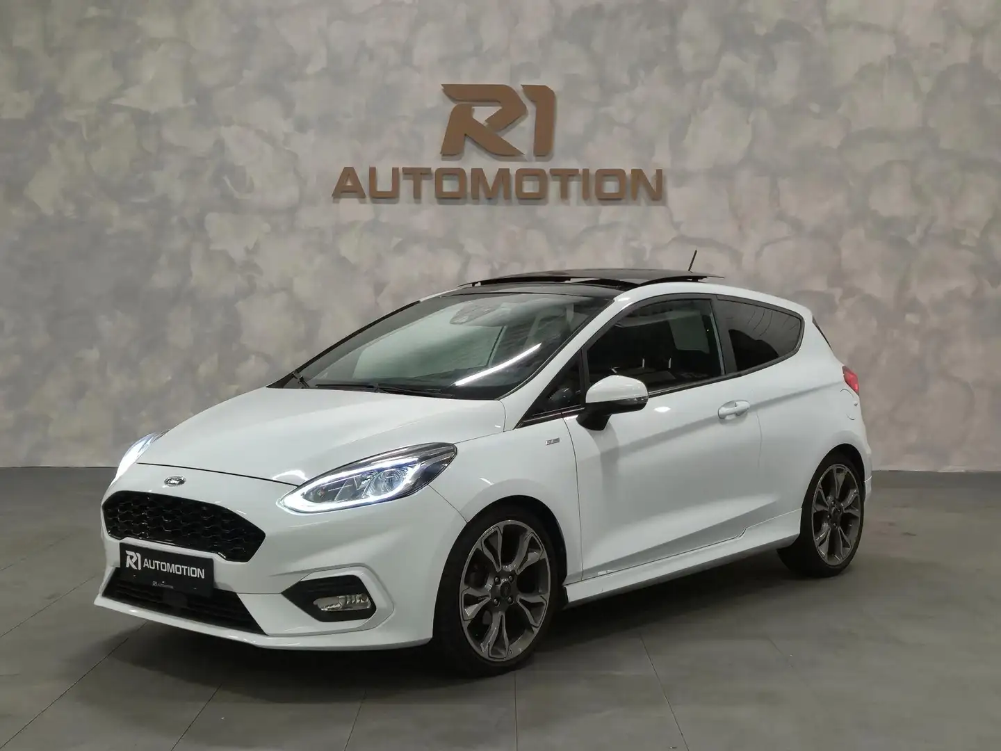 Ford Fiesta 1.0 EcoBoost ST-Line|PANORAMADAK|KEYLESSGO|B&O|STO Blanc - 1