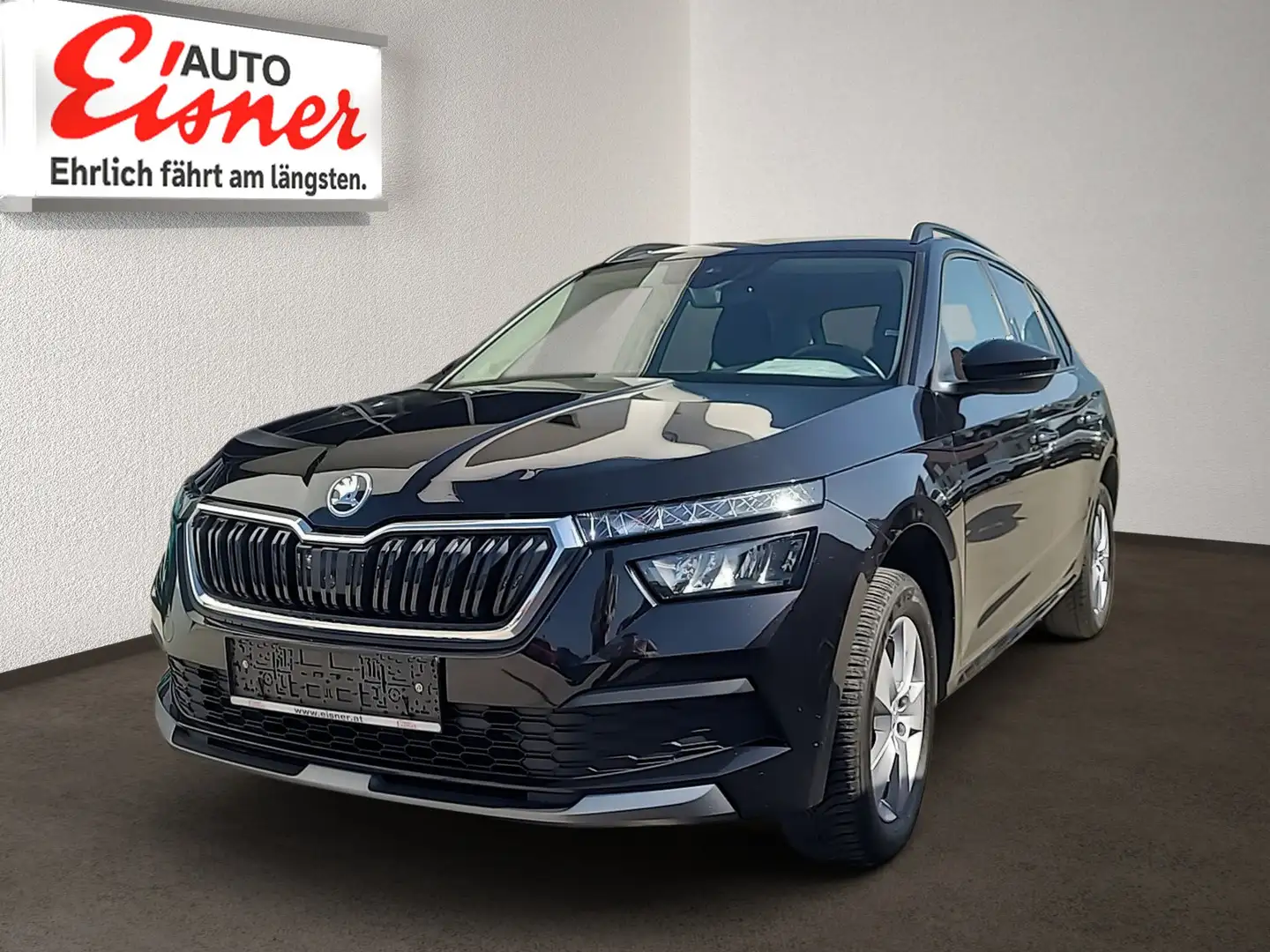 Skoda Kamiq 1.0 TSI Ambition 2xKlima DynLicht Kam. LED Schwarz - 2