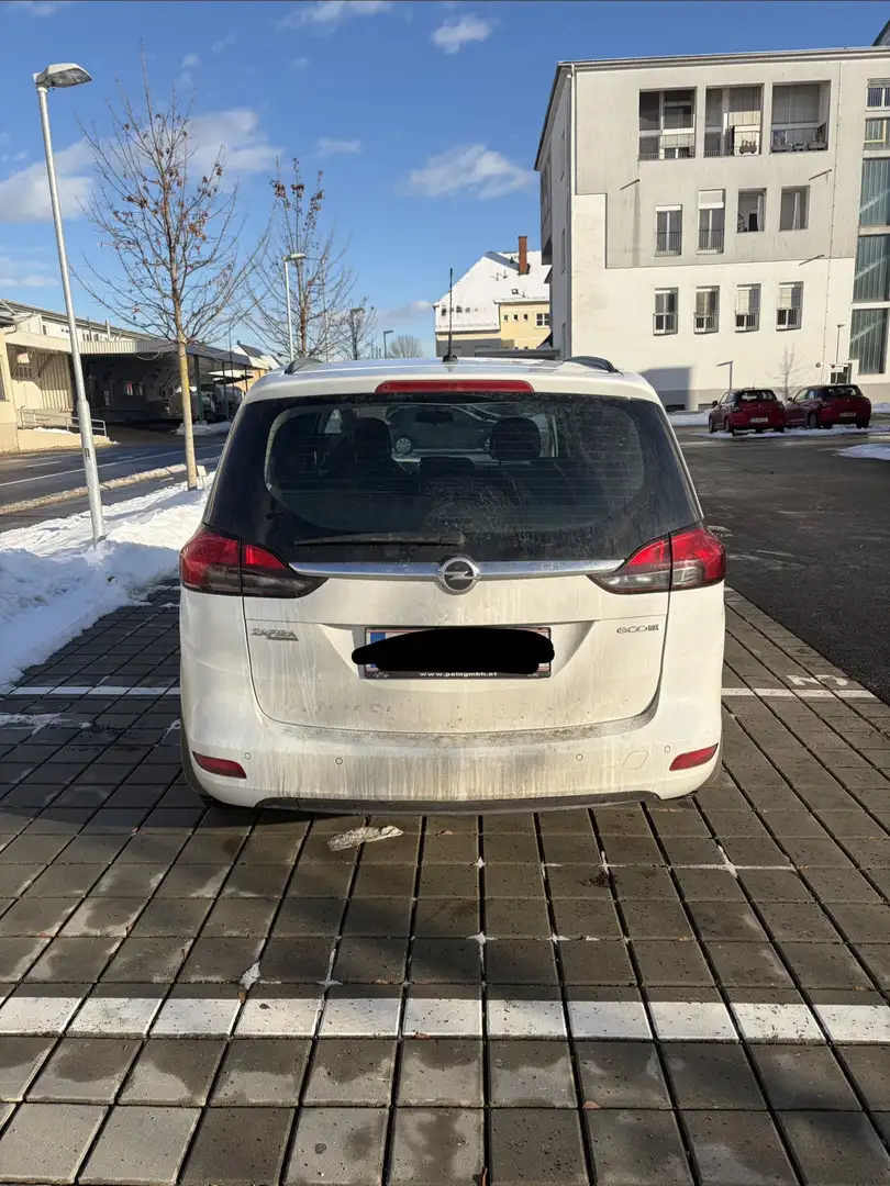 Opel Zafira Tourer Edition Weiß - 2