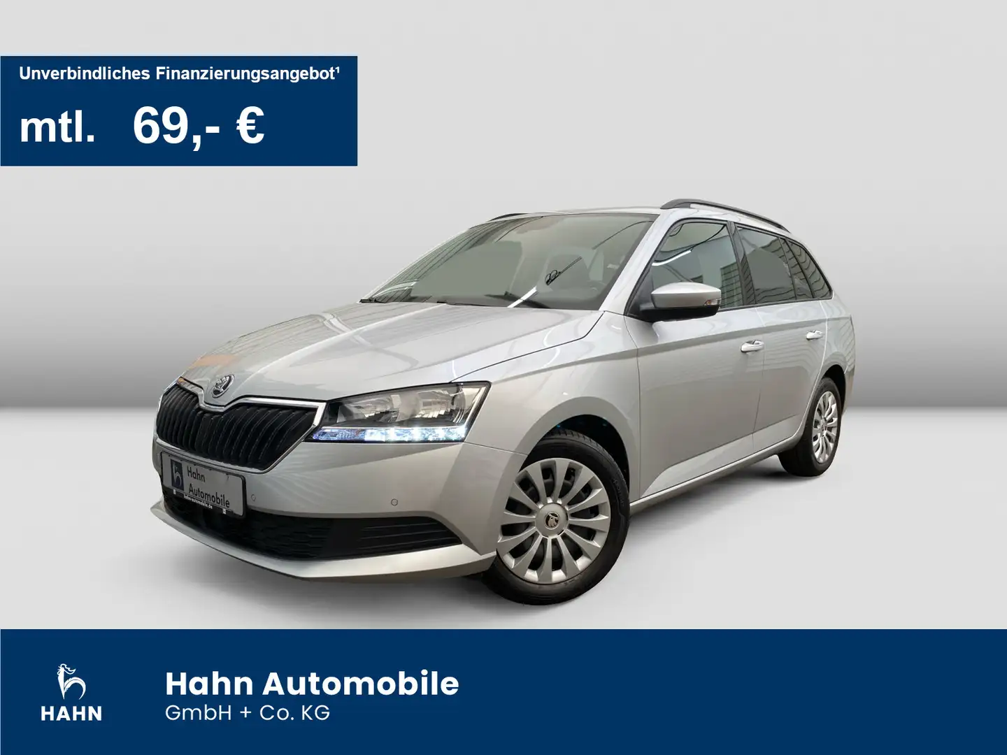 Skoda Fabia Combi 1.0 TSI 5 Gang Ambition Navi Sitzhzg Argent - 1