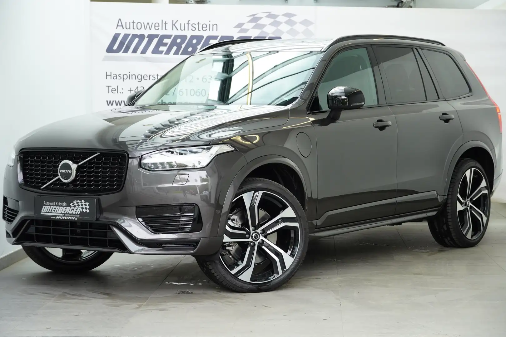 Volvo XC90 T8 Recharge Ultimate Dark PHEV AWD Gris - 1