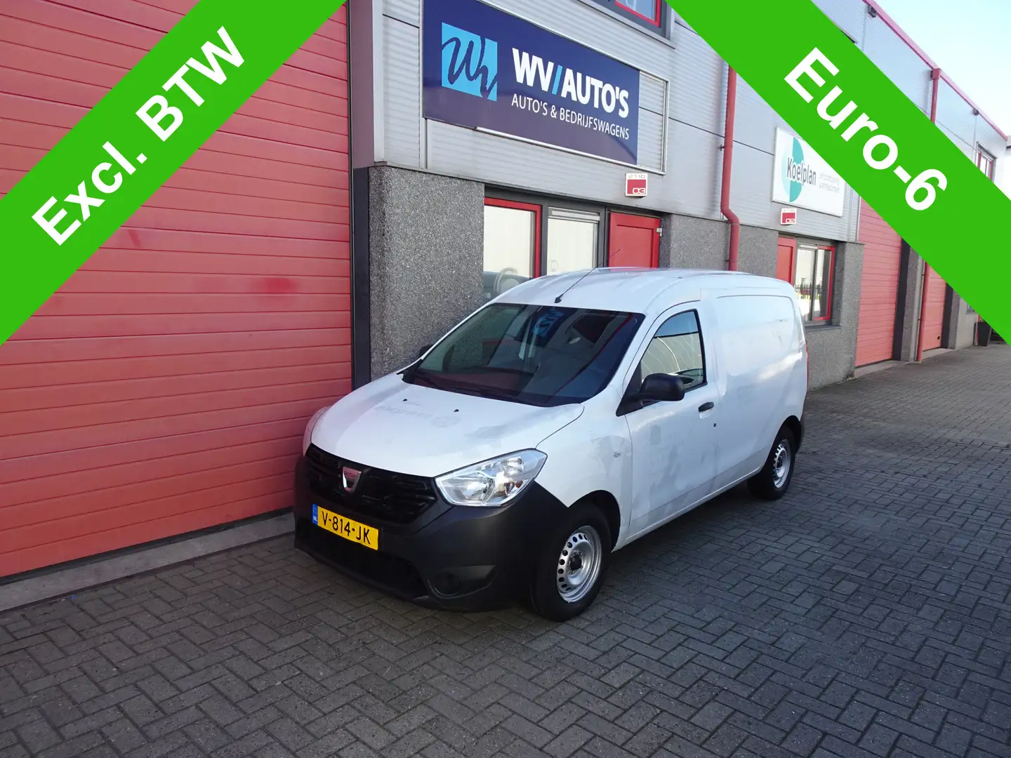 Dacia Dokker 1.5 dCi 75 Basic 168119 km !!!! Wit - 1