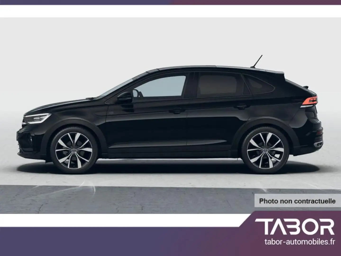 Volkswagen Taigo 1.0 TSI 115 R-Line Matrix Pano Noir - 2