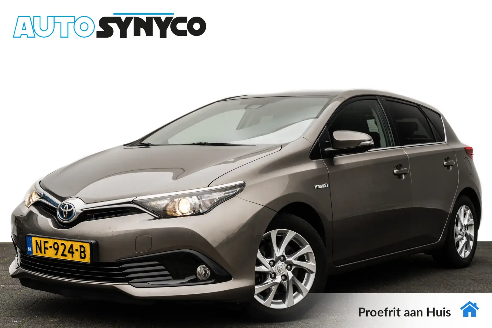 Toyota Auris 1.8 Hybrid I Panoramadak I Camera I Full Map Navi Gris - 1