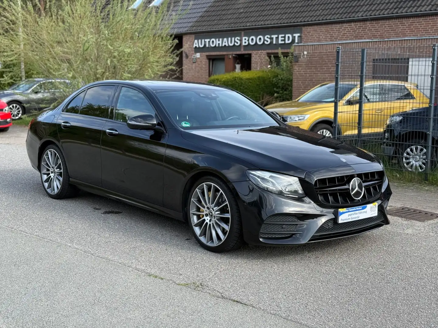 Mercedes-Benz E 350 d AMG Line *D-TACHO*BURMESTER*HEAD UP*LED* Negru - 1