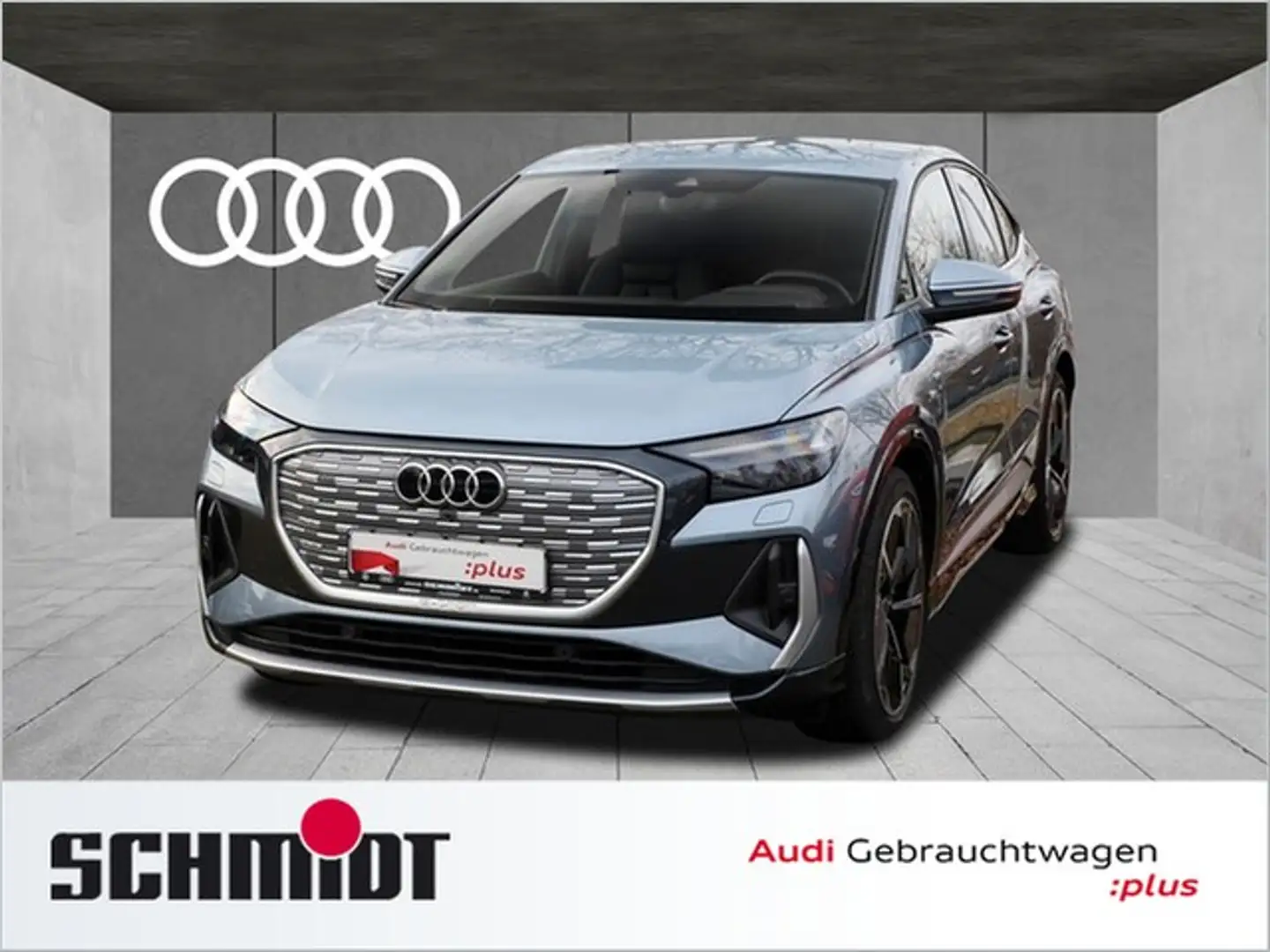Audi Q4 e-tron Sportback 50 quattro S line Edition One AHK SON... Blau - 1