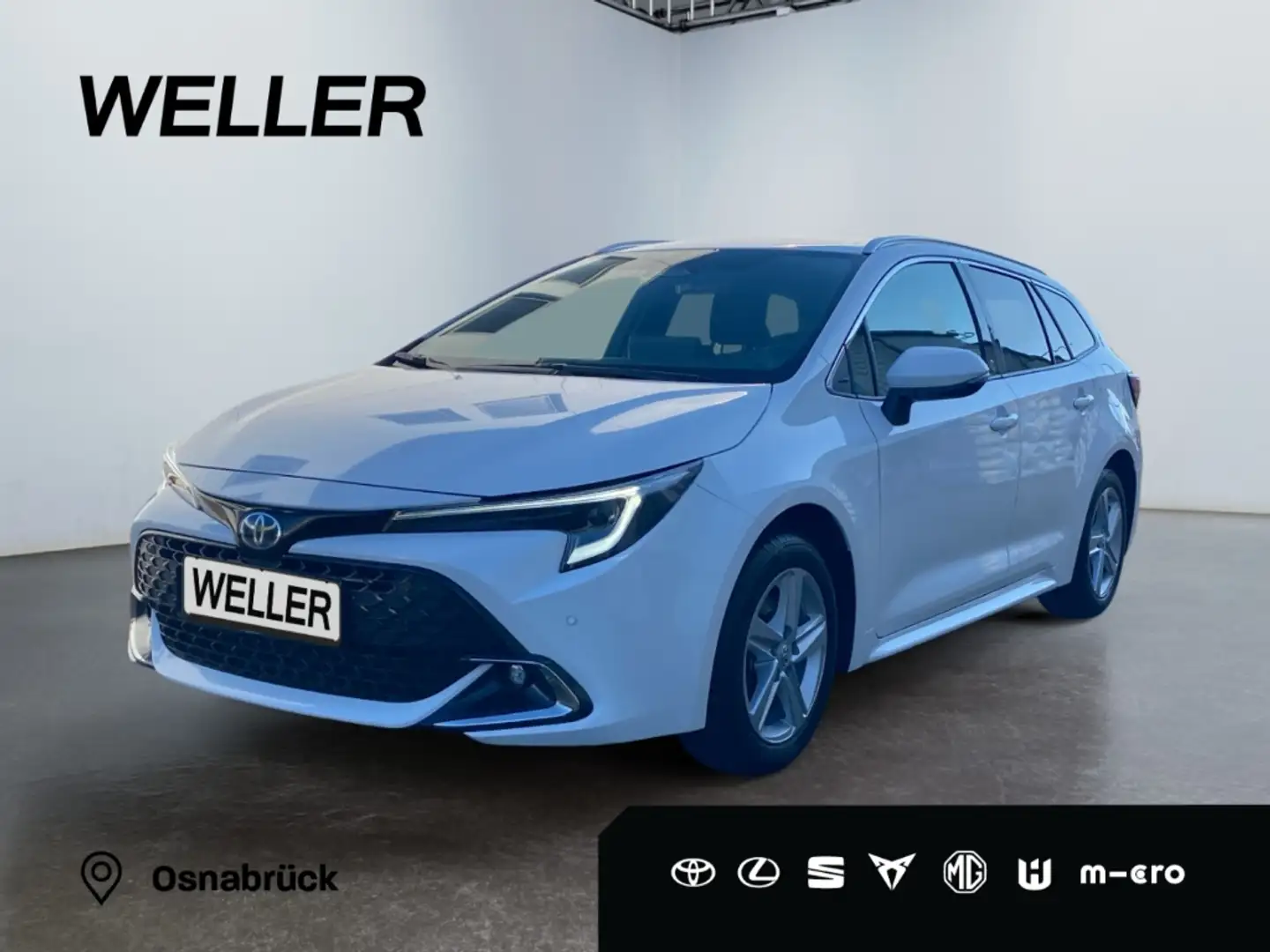 Toyota Corolla 2.0 Hybrid TS Team D *LED*ACC*el Heck*CAM* Weiß - 1