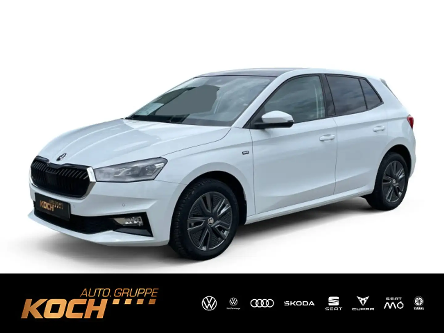 Skoda Fabia Drive 1.0 TSI DSG *NAVI*PANODACH*ACC*LED* Weiß - 1