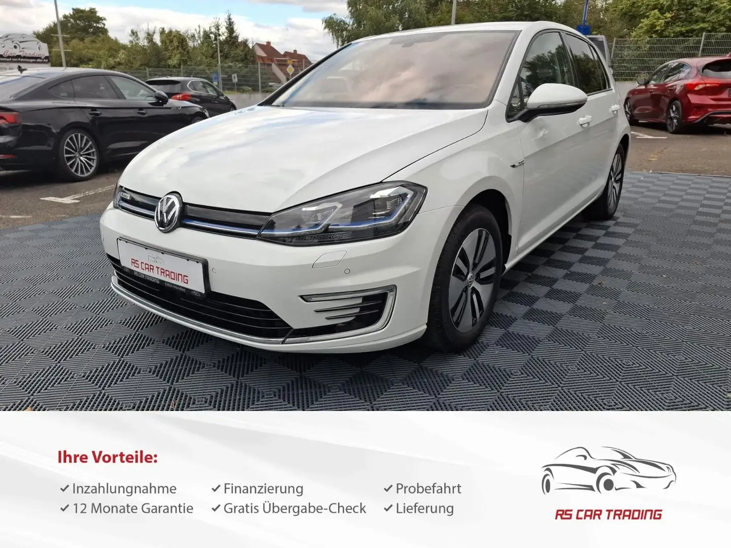 Volkswagen Golf VII Lim. e-Golf*Klima*Automat *Tüv Neu Blanc - 2