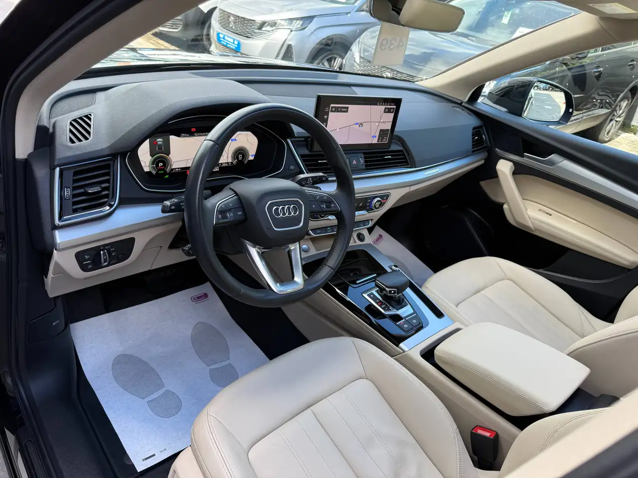 Audi Q5 PHEV 50 TFSIe Quattro NAVIGATIE PANO-DAK LEDER CAMERA FULL LED VIRTUAL, миниатюра 13