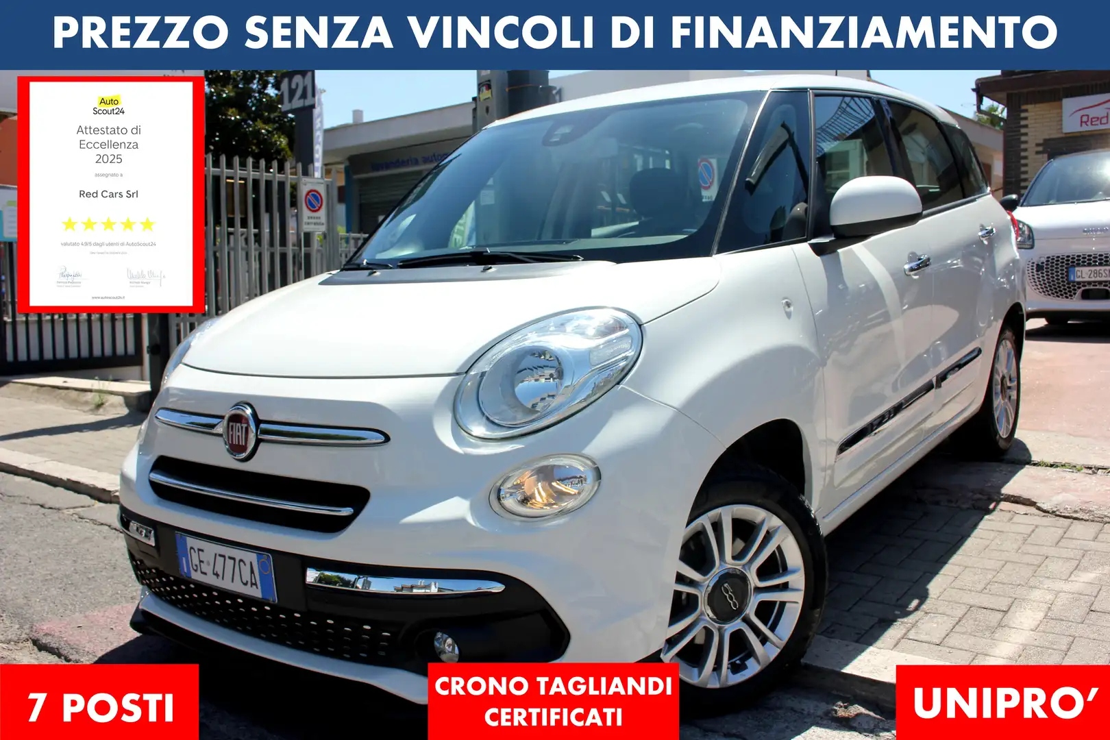 Citroen Grand C4 SpaceTourer FIAT 500 L 7 POSTI *PREZZO VERO* CRONO TAGLIANDI - 1