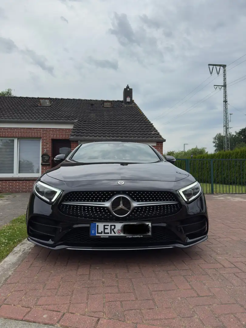 Mercedes-Benz CLS 350 d 4Matic 9G-TRONIC AMG Line Zwart - 1
